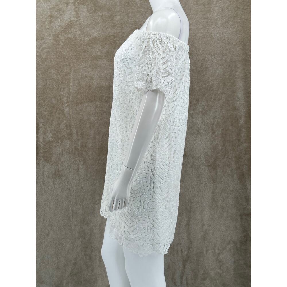Lilly Pulitzer Dress Womens Small Marble Resort White Lace Preppy Beach Summer - Picture 4 of 10